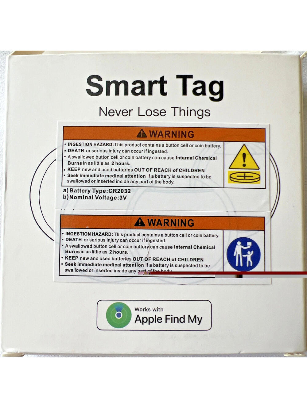Bluetooth 4 Pack Smart Tracking Tags Compatibility w/ Find My Phone New